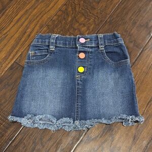 Garanimals Denim Skirt with Bright Buttons